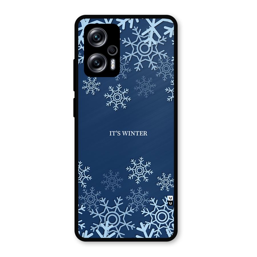 Its Winter Metal Back Case for Redmi K50i