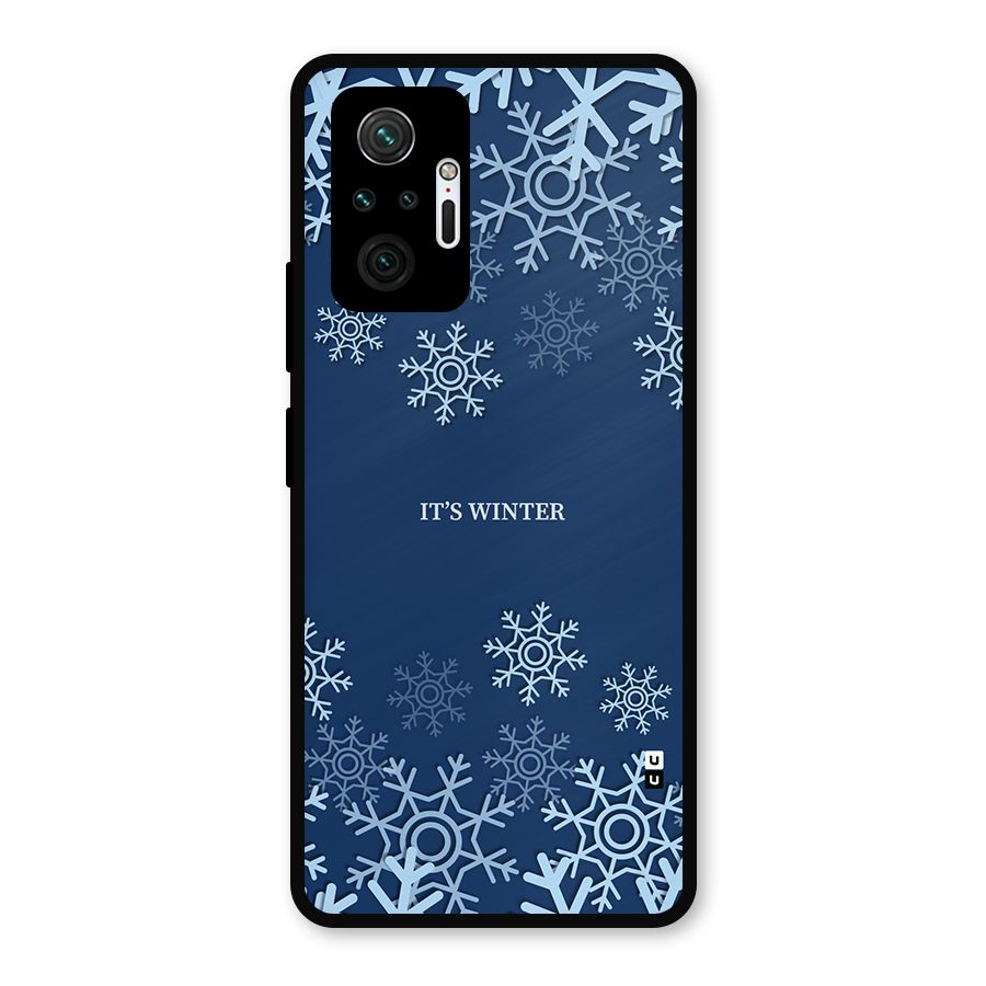 Its Winter Metal Back Case for Redmi Note 10 Pro Max