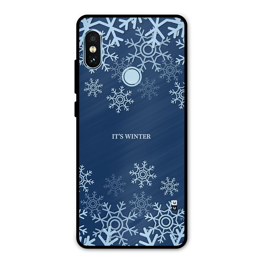 Its Winter Metal Back Case for Redmi Note 5 Pro