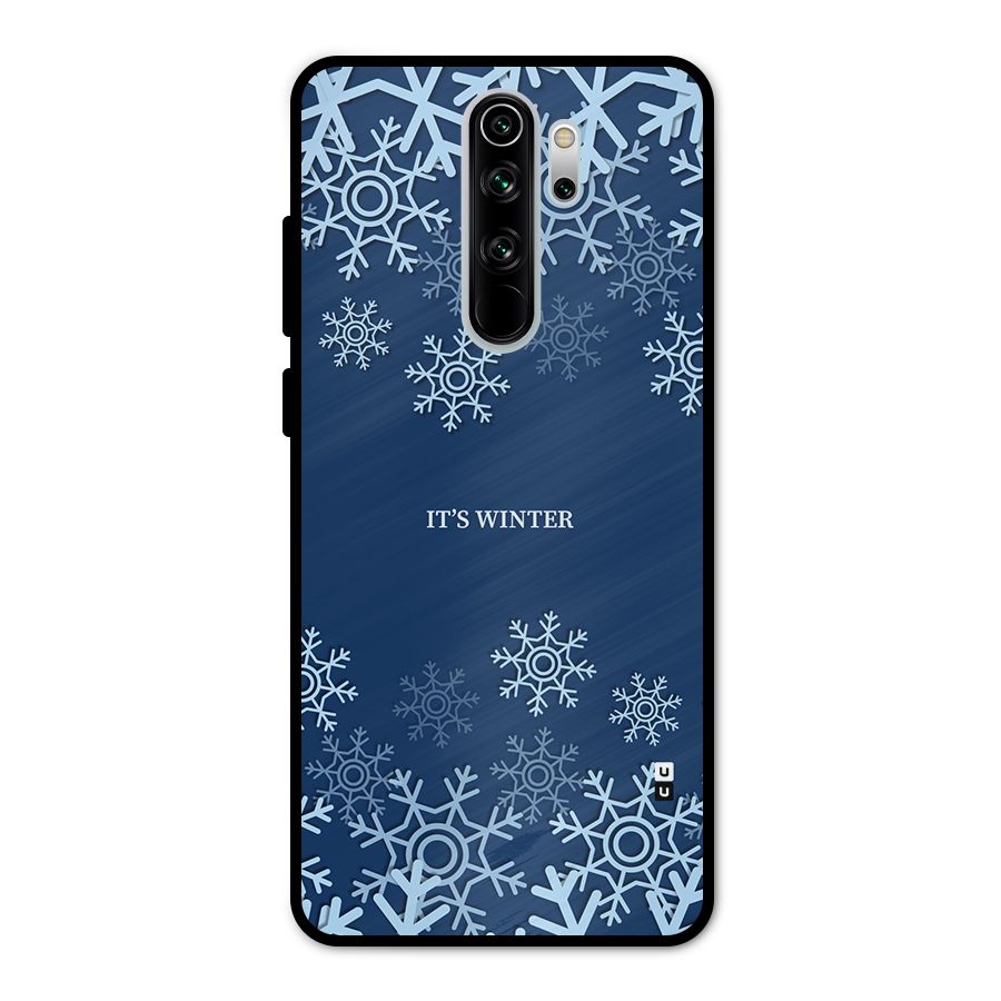 Its Winter Metal Back Case for Redmi Note 8 Pro