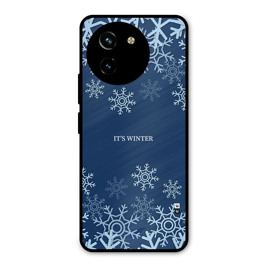 Its Winter Metal Back Case for Vivo T3x