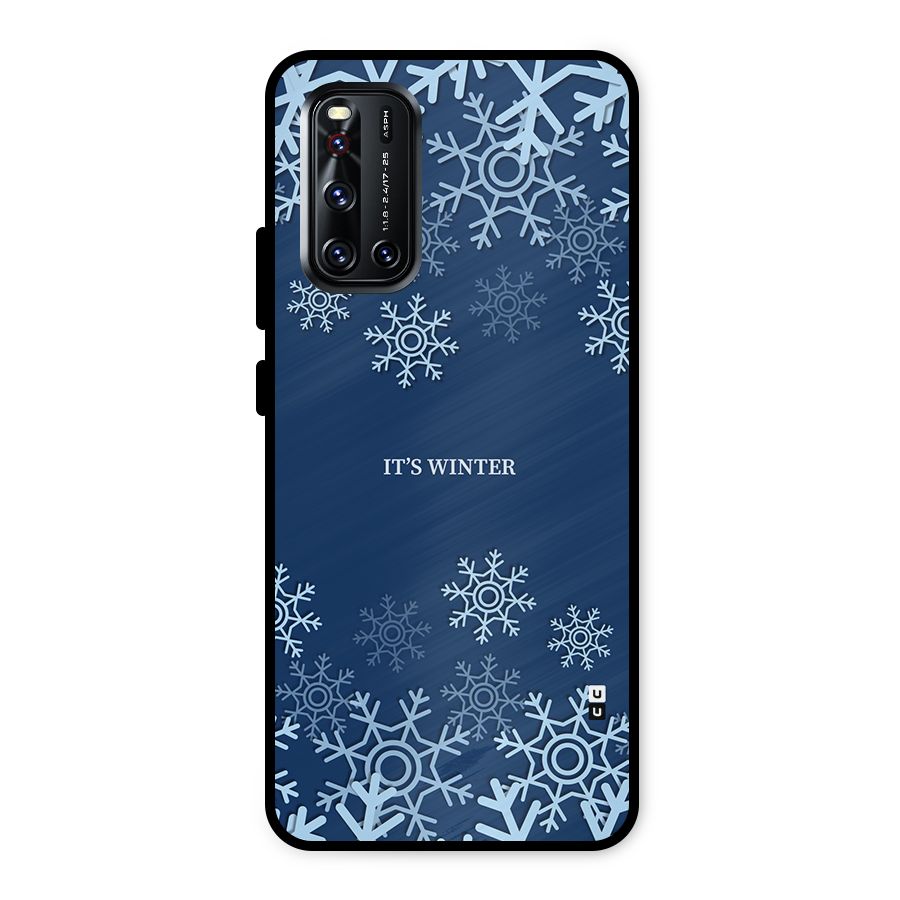 Its Winter Metal Back Case for Vivo V19
