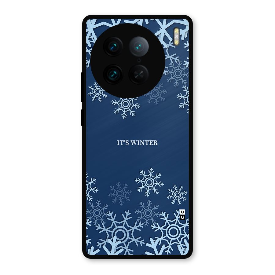 Its Winter Metal Back Case for Vivo X90 Pro