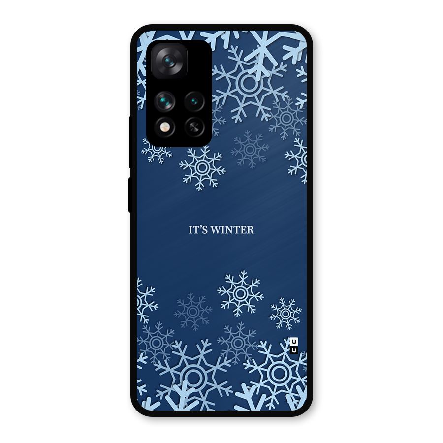 Its Winter Metal Back Case for Xiaomi 11i 5G