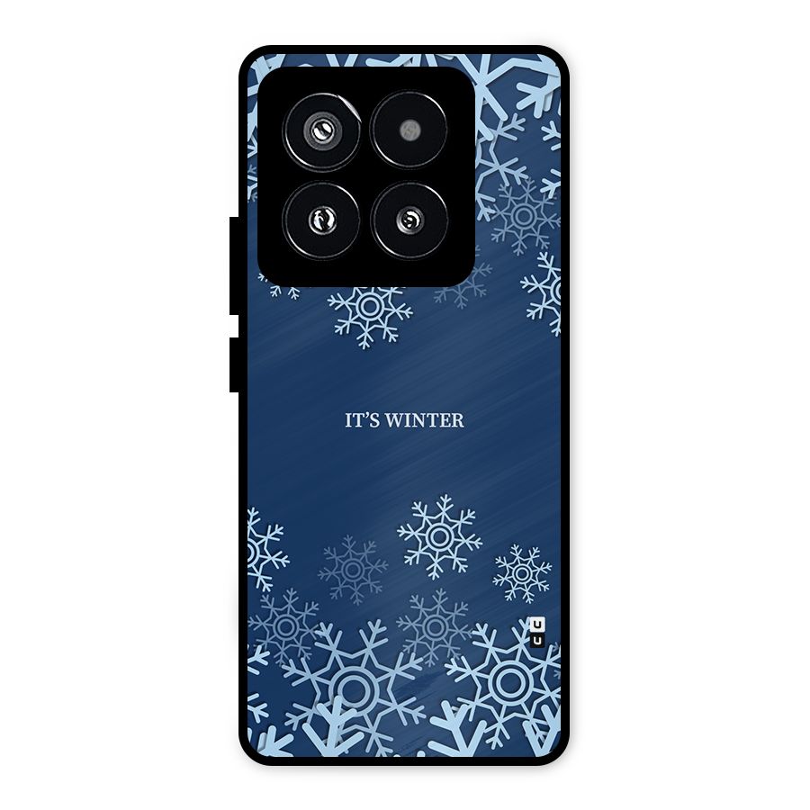 Its Winter Metal Back Case for Xiaomi 14 Pro
