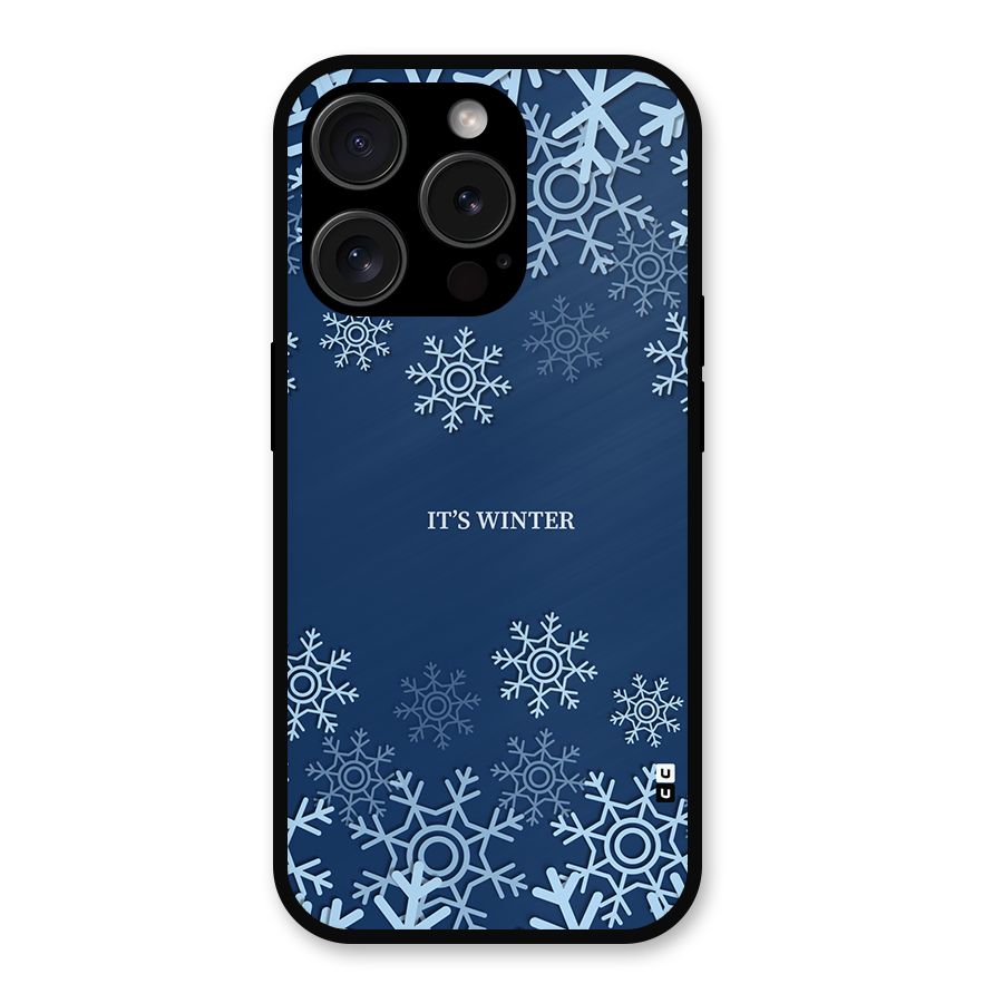 Its Winter Metal Back Case for iPhone 15 Pro