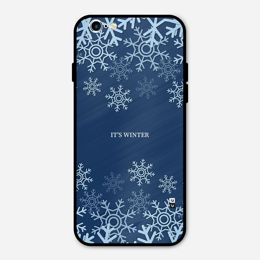 Its Winter Metal Back Case for iPhone 6 6s