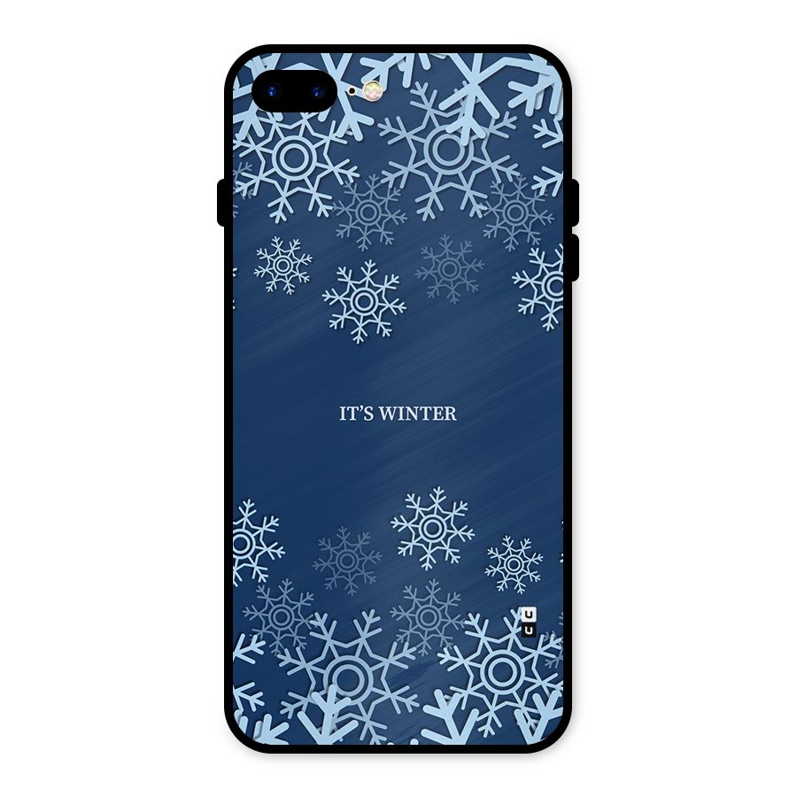 Its Winter Metal Back Case for iPhone 8 Plus