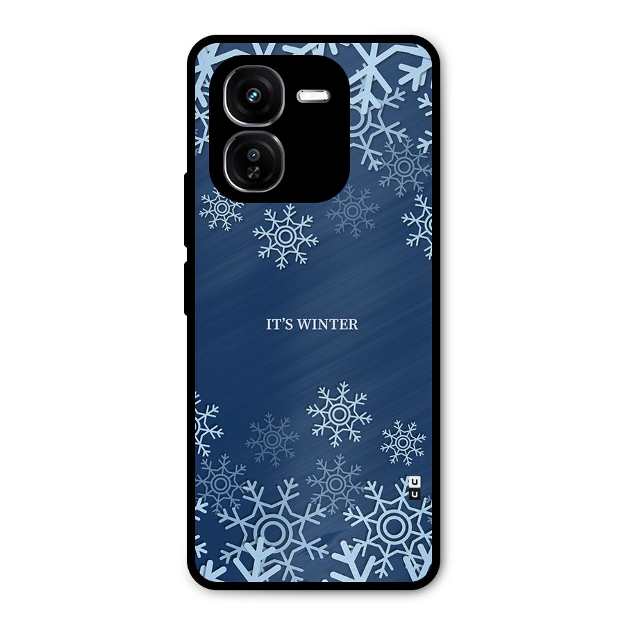 Its Winter Metal Back Case for iQOO Z9x