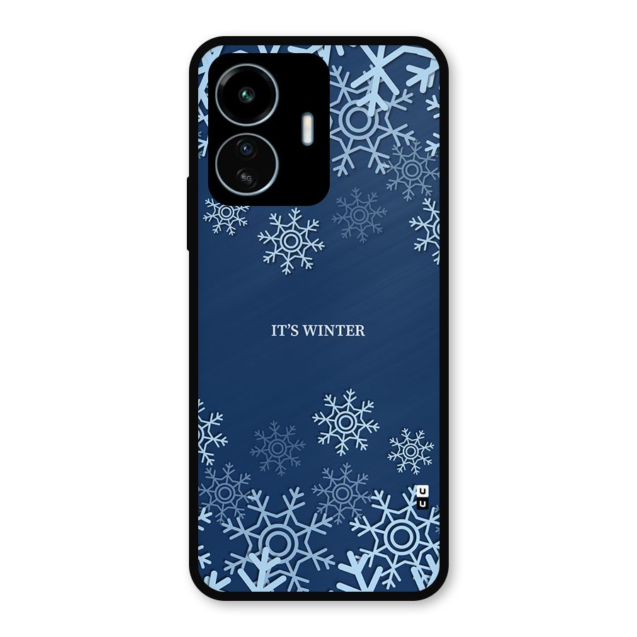 Its Winter Metal Back Case for vivo iQOO Z6 Lite 5G