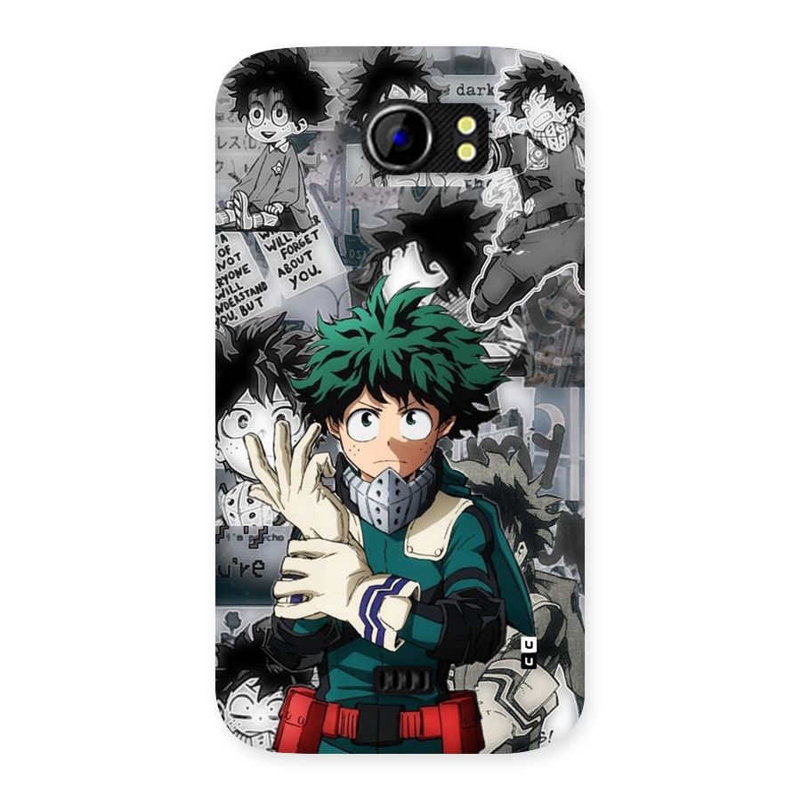 Izuku Midoriya Back Case for Canvas 2 A110