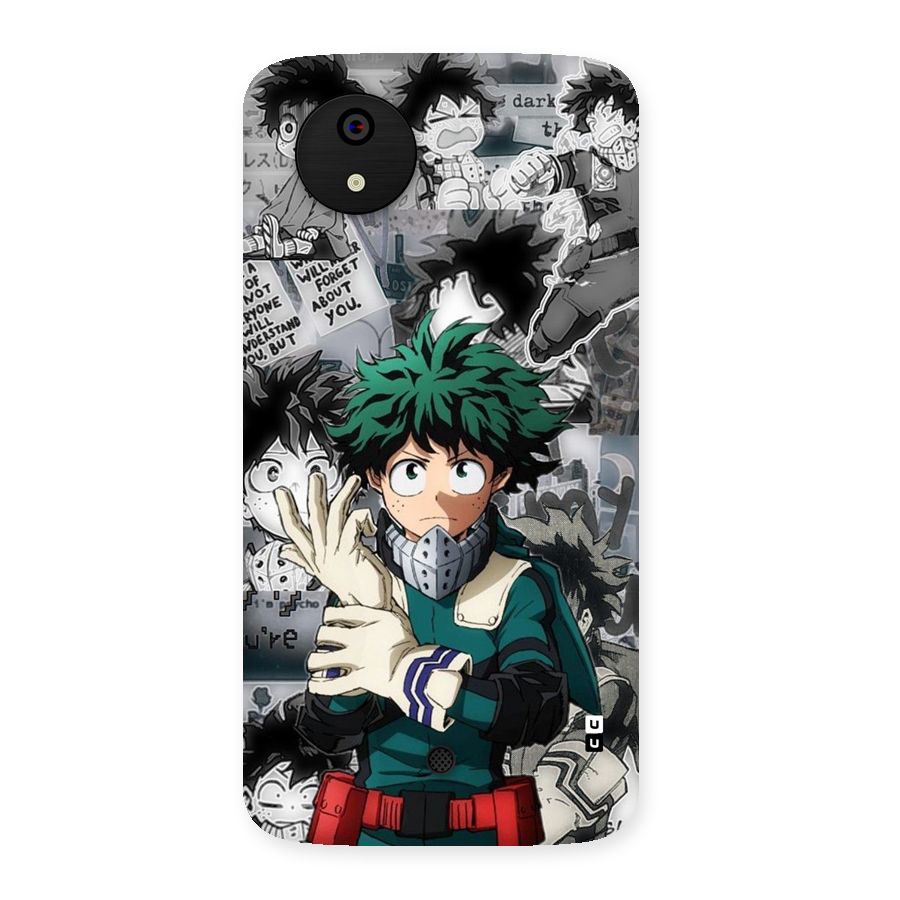 Izuku Midoriya Back Case for Canvas A1  AQ4501