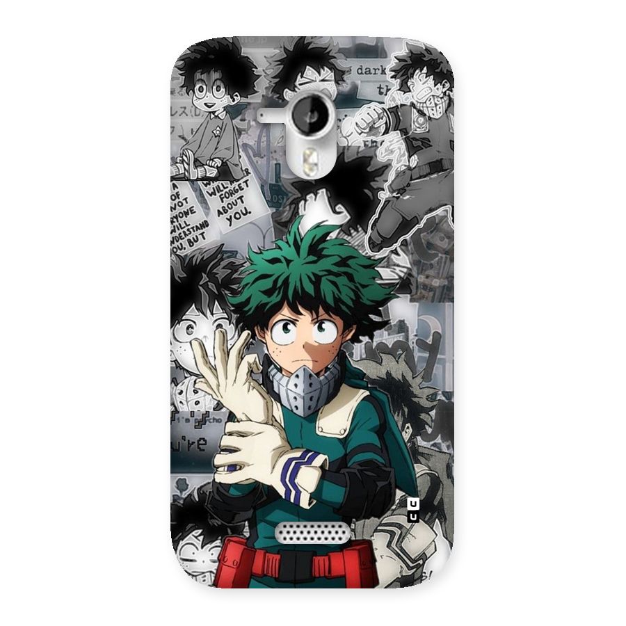 Izuku Midoriya Back Case for Canvas HD A116