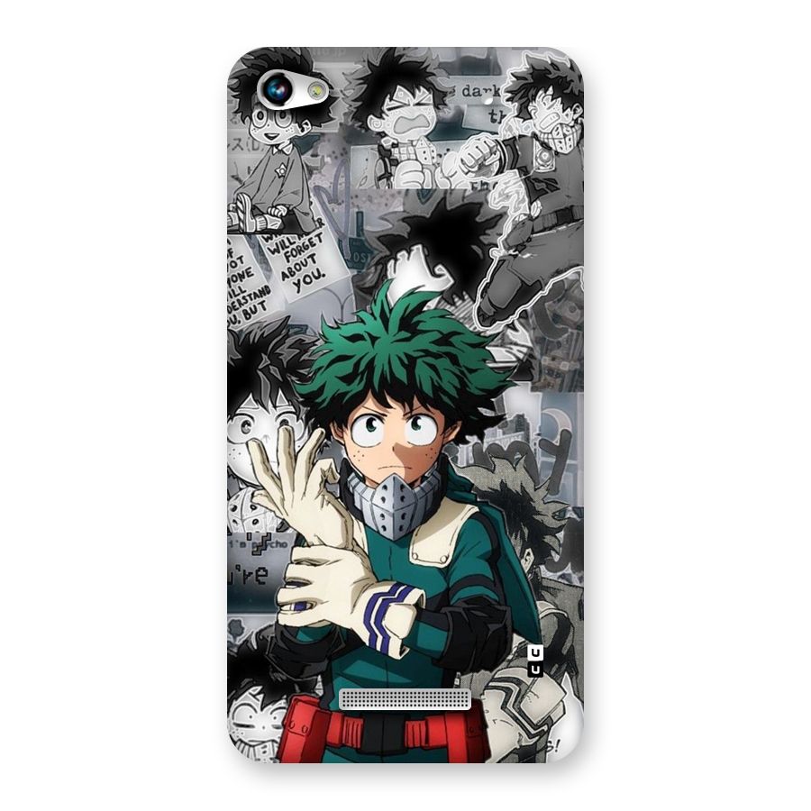 Izuku Midoriya Back Case for Canvas Hue 2 A316