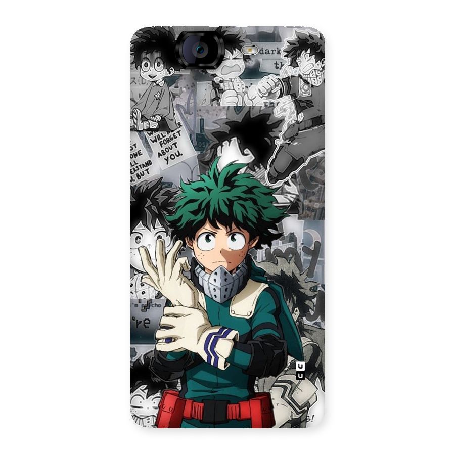 Izuku Midoriya Back Case for Canvas Knight A350