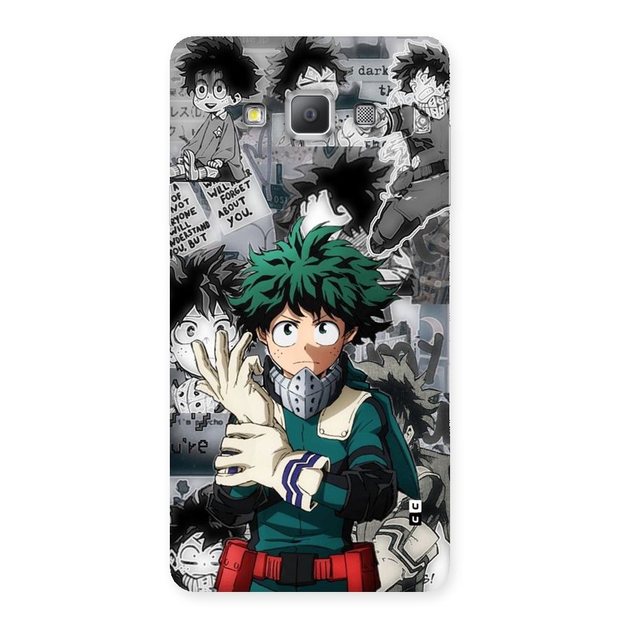 Izuku Midoriya Back Case for Galaxy A7