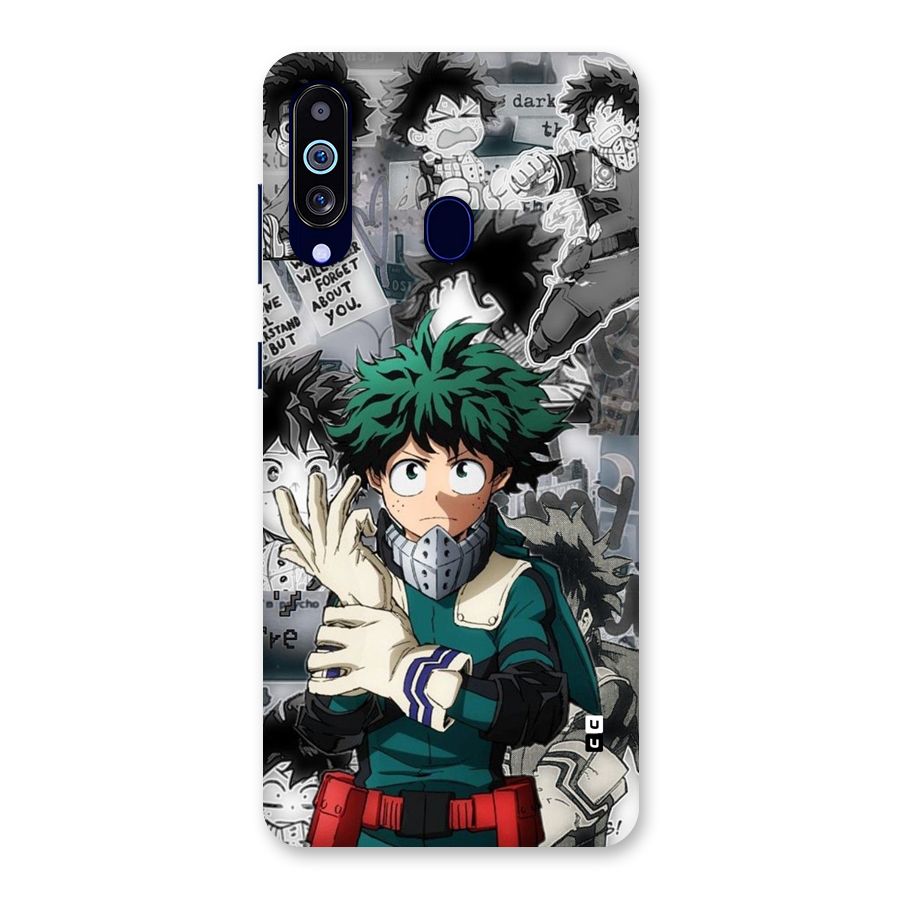 Izuku Midoriya Back Case for Galaxy M40