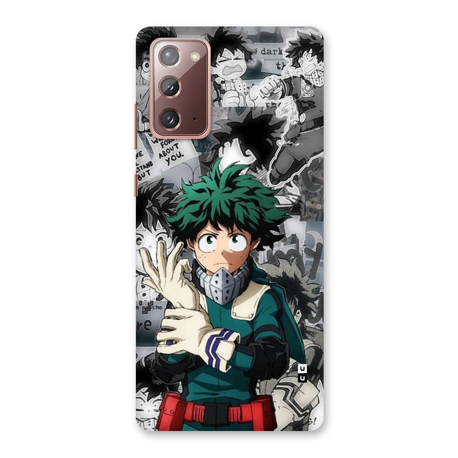 Izuku Midoriya Back Case for Galaxy Note 20