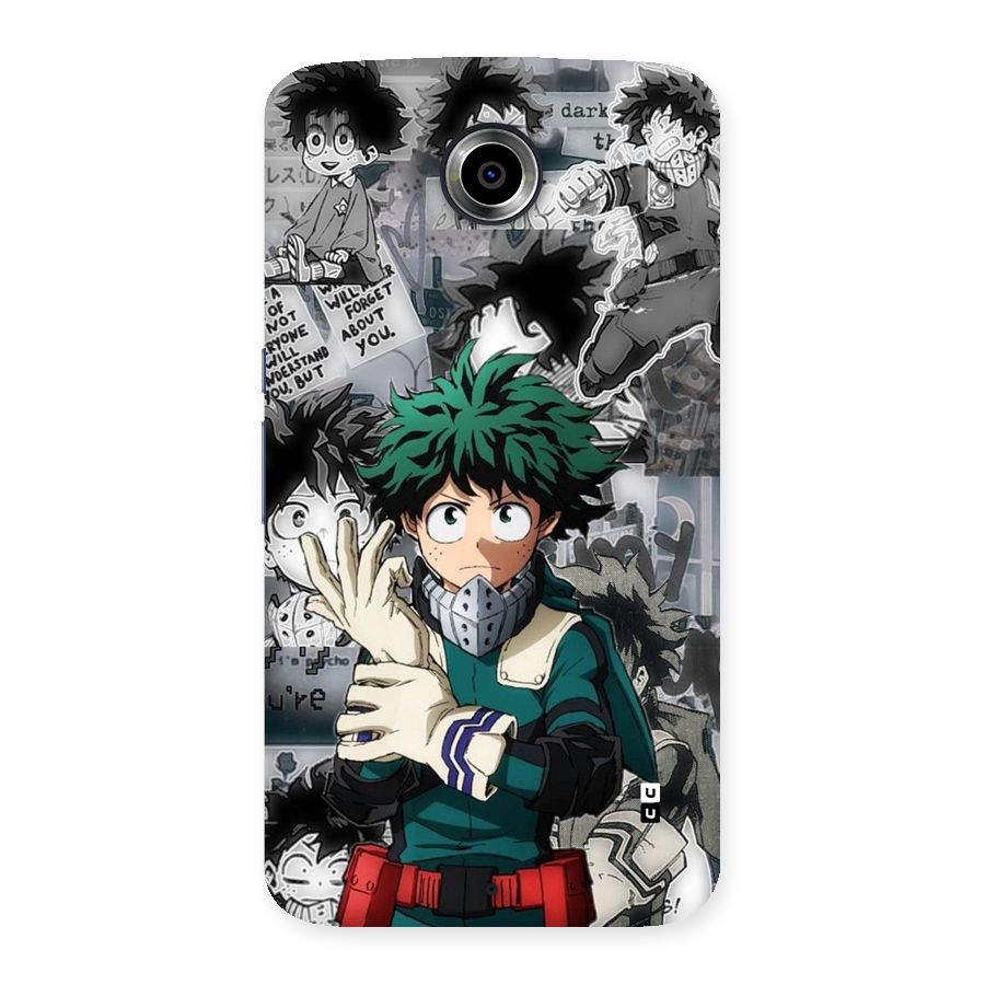 Izuku Midoriya Back Case for Google Nexus 6