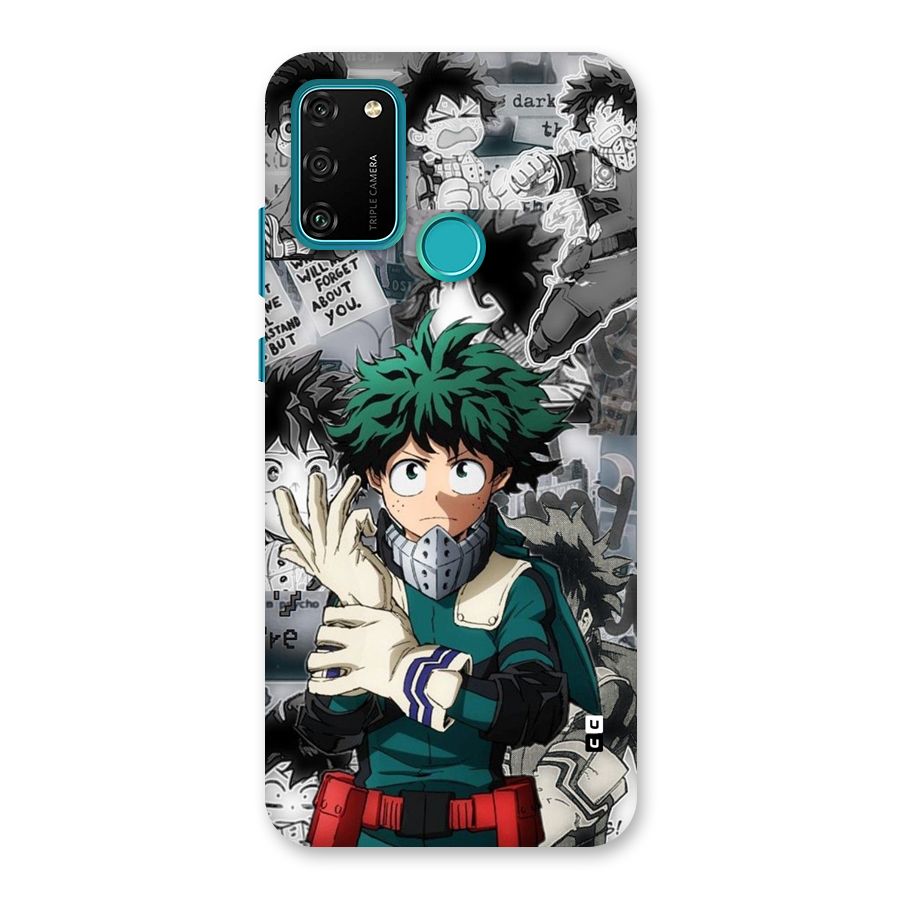 Izuku Midoriya Back Case for Honor 9A