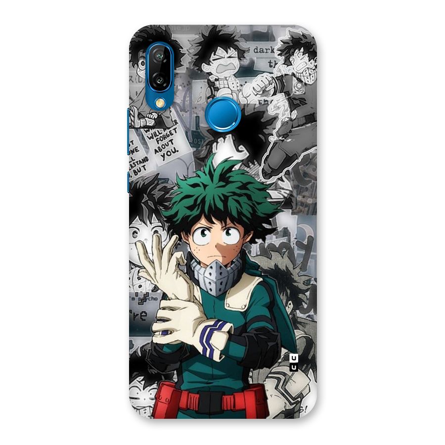 Izuku Midoriya Back Case for Huawei P20 Lite