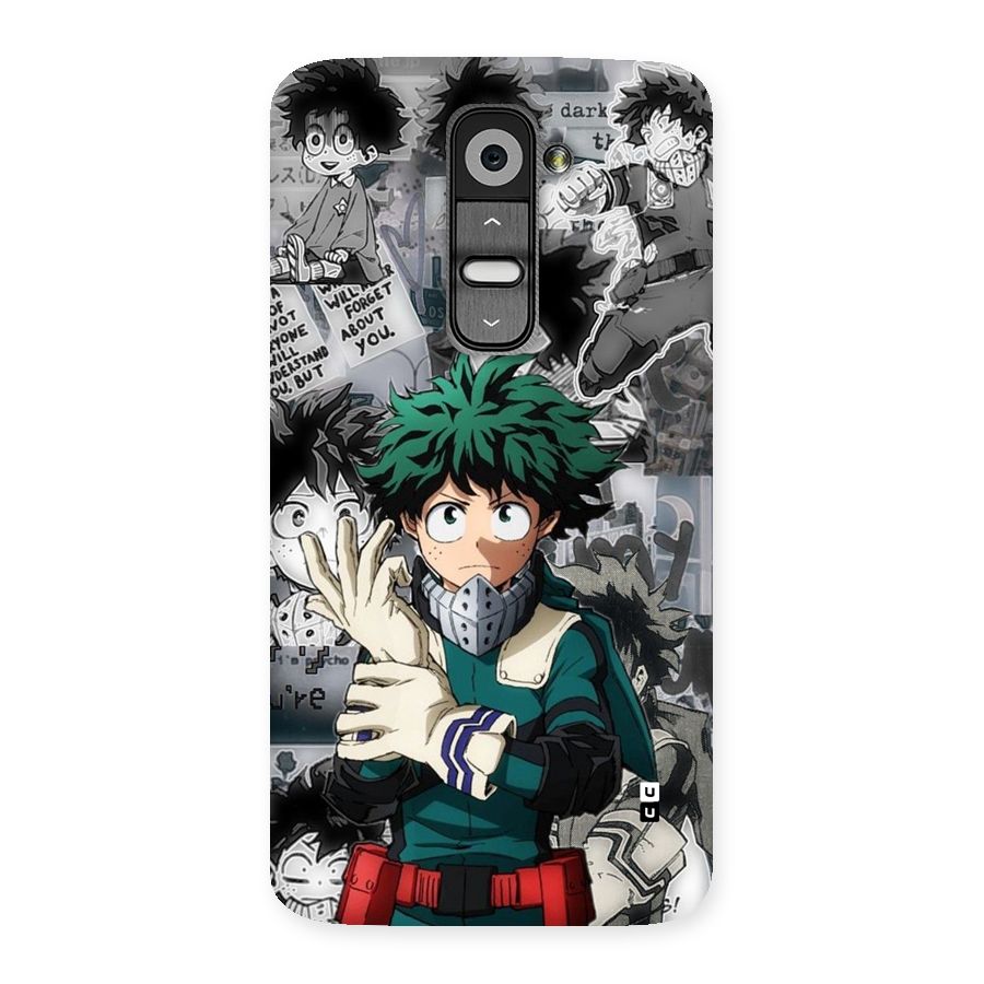 Izuku Midoriya Back Case for LG G2