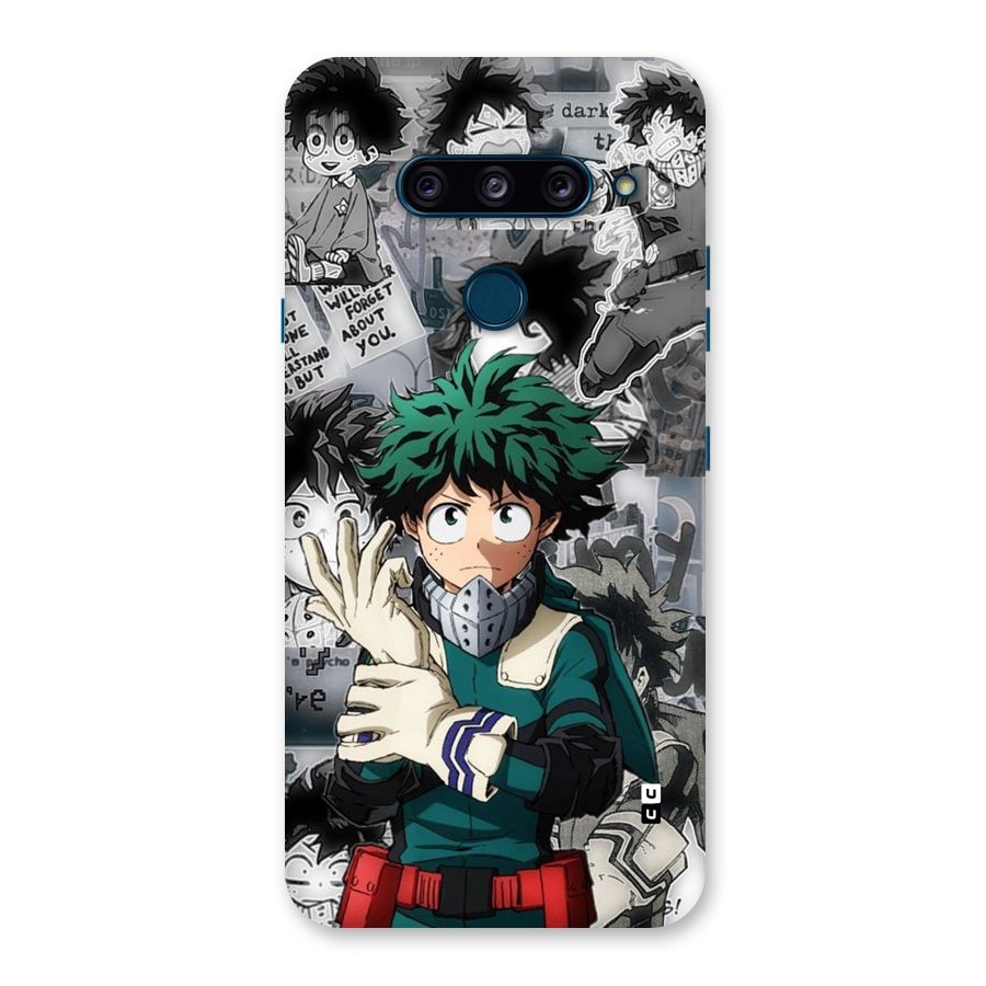 Izuku Midoriya Back Case for LG  V40 ThinQ