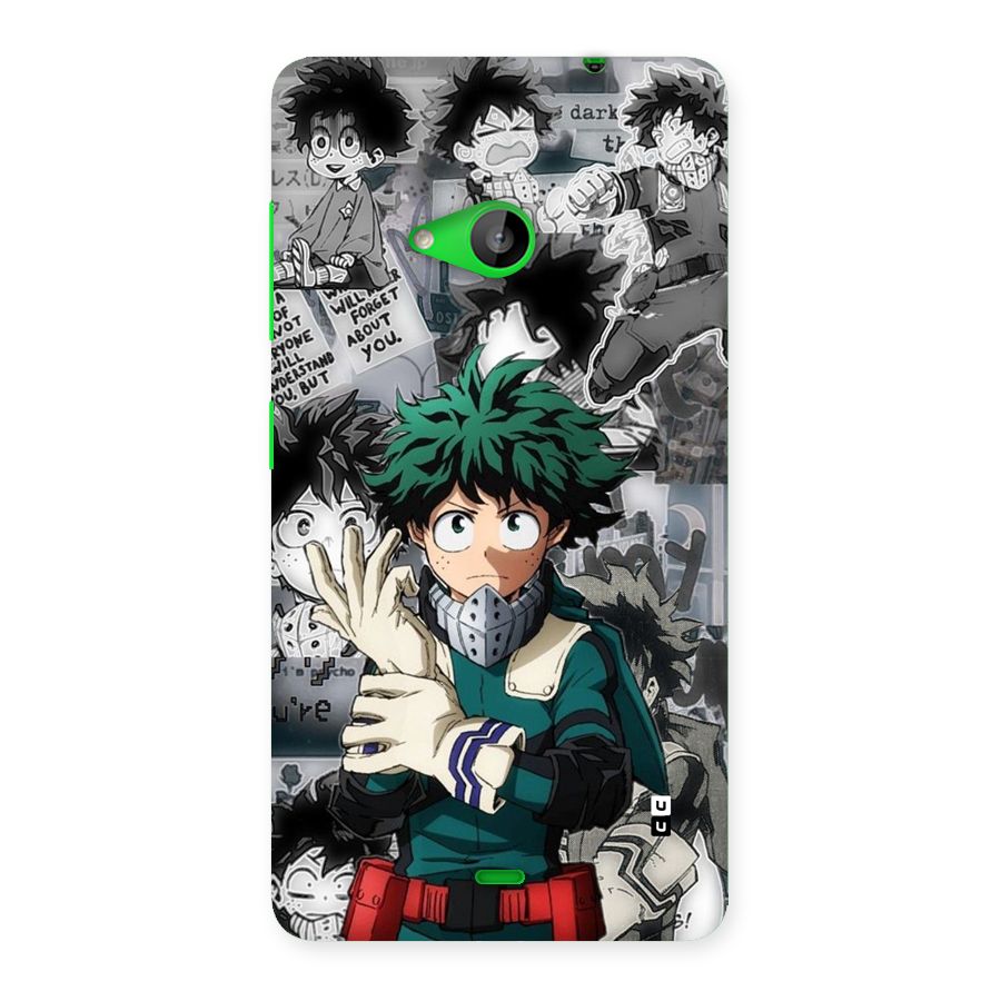 Izuku Midoriya Back Case for Lumia 535