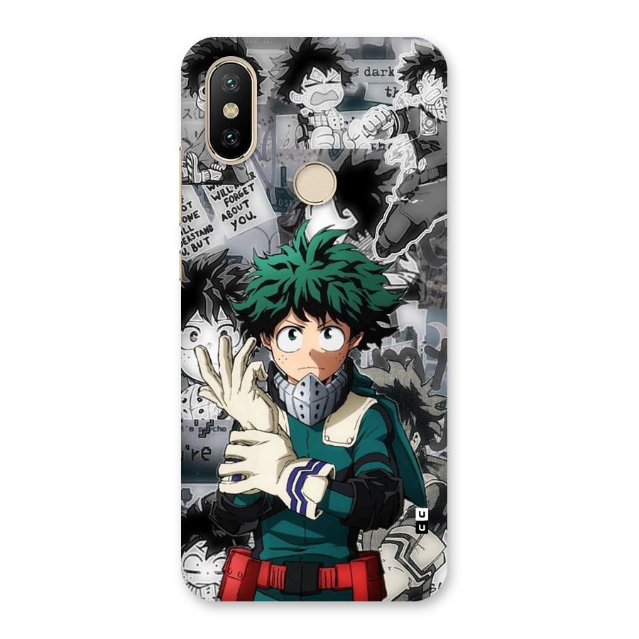 Izuku Midoriya Back Case for Mi A2