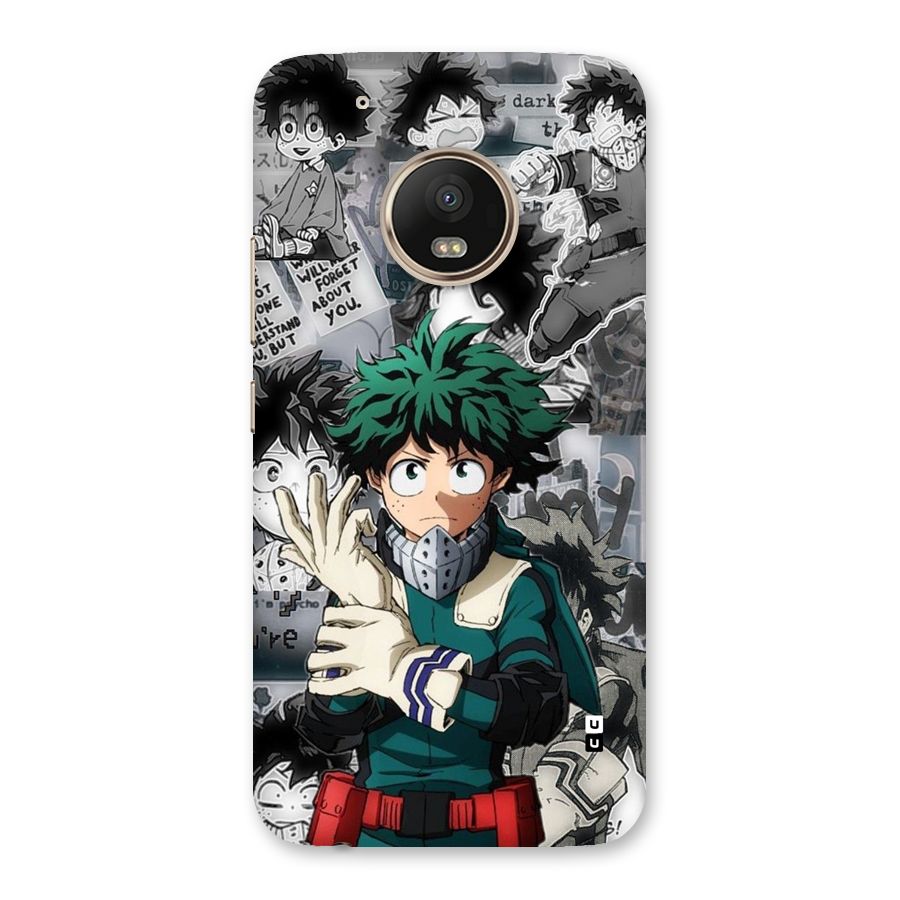 Izuku Midoriya Back Case for Moto G5 Plus