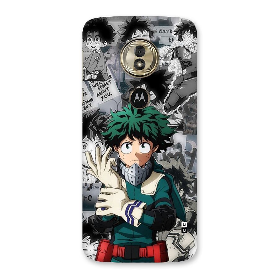 Izuku Midoriya Back Case for Moto G6 Play