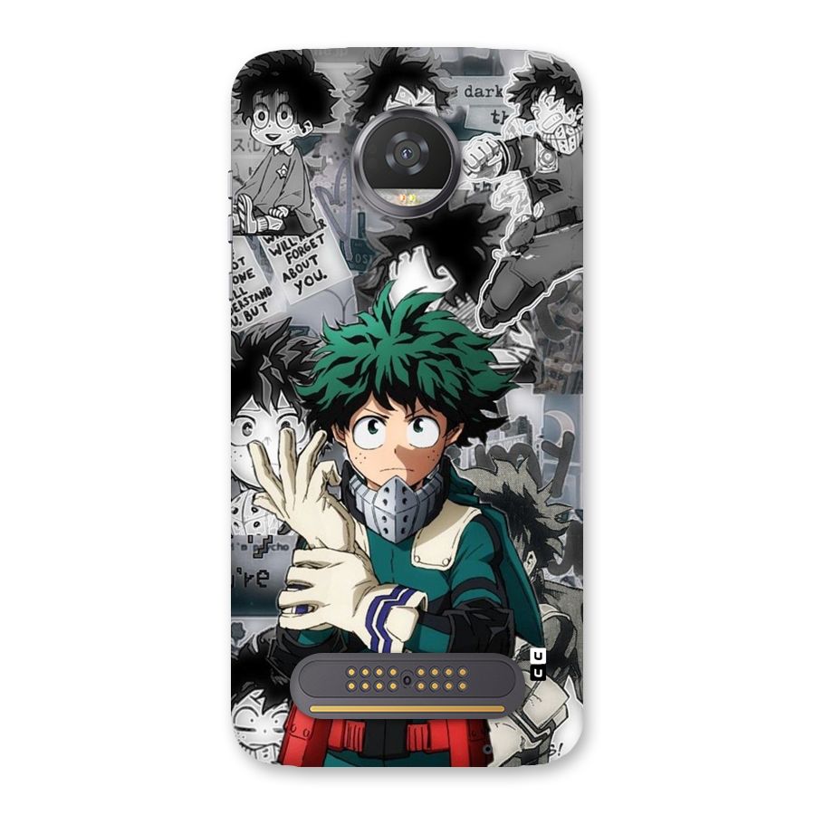 Izuku Midoriya Back Case for Moto Z2 Play