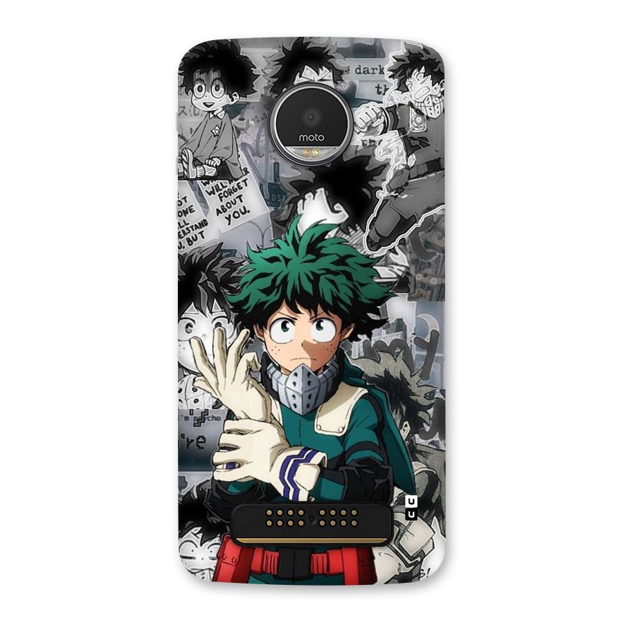 Izuku Midoriya Back Case for Moto Z Play