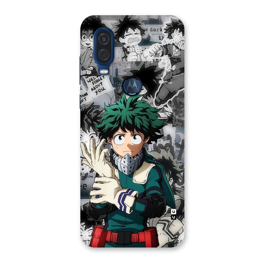 Izuku Midoriya Back Case for Motorola One Vision