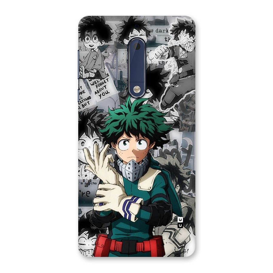 Izuku Midoriya Back Case for Nokia 5