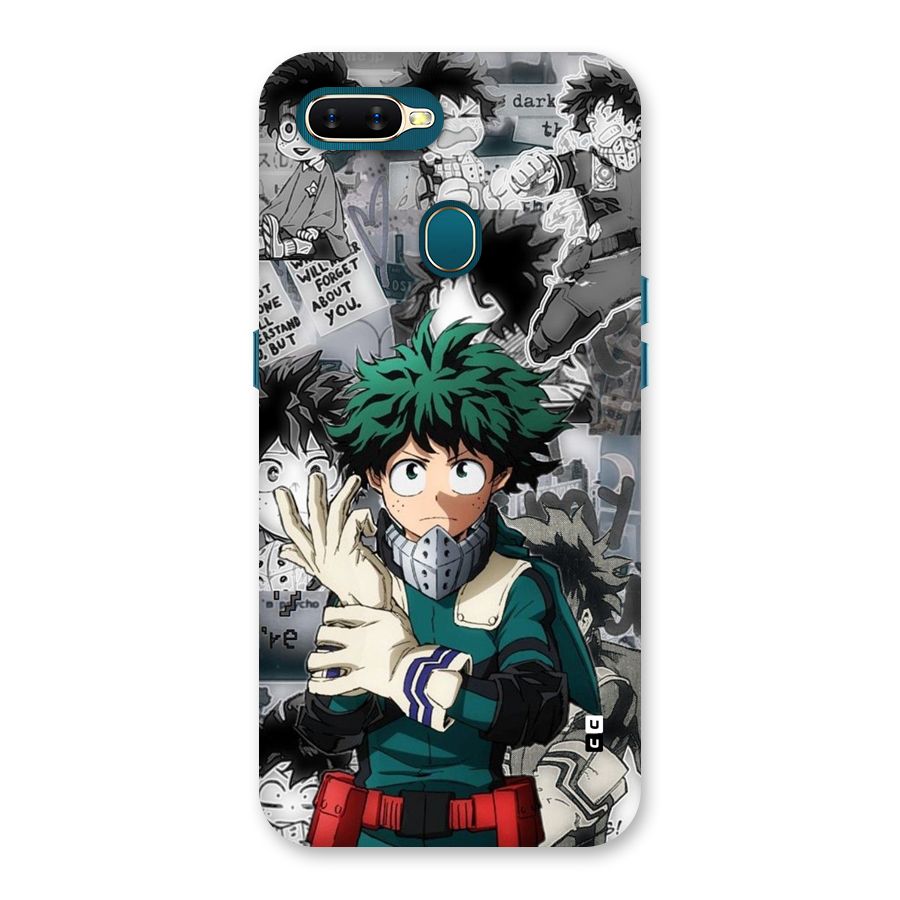 Izuku Midoriya Back Case for Oppo A12