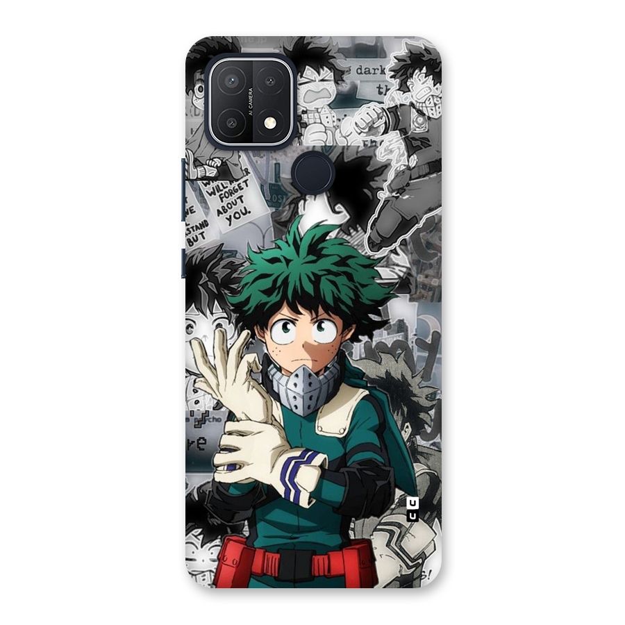 Izuku Midoriya Back Case for Oppo A15