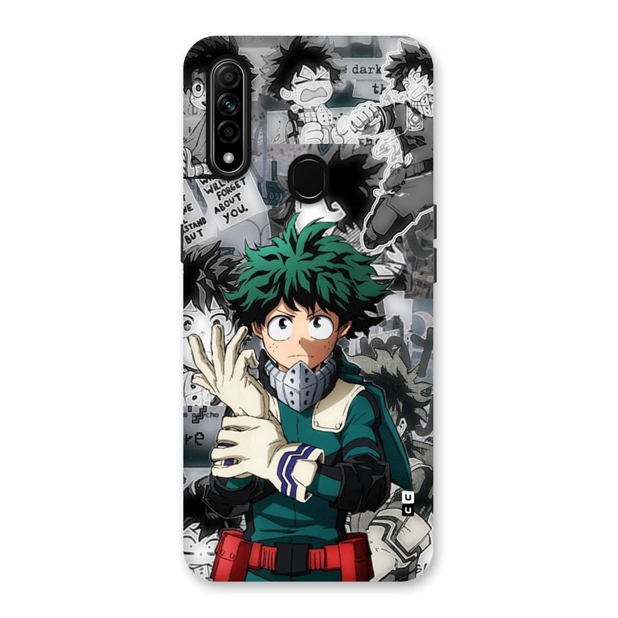 Izuku Midoriya Back Case for Oppo A31