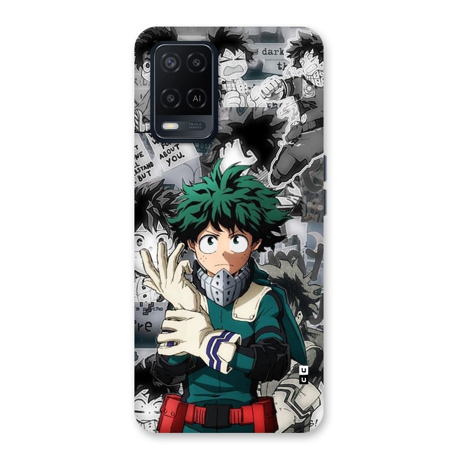 Izuku Midoriya Back Case for Oppo A54