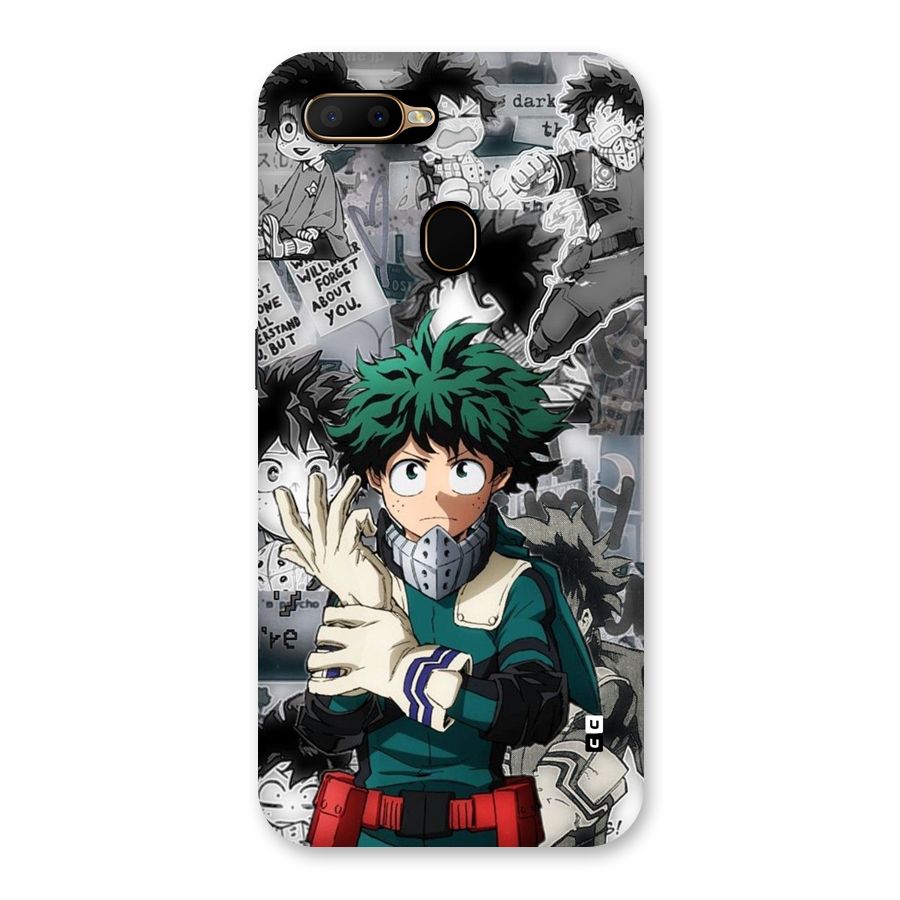 Izuku Midoriya Back Case for Oppo A5s