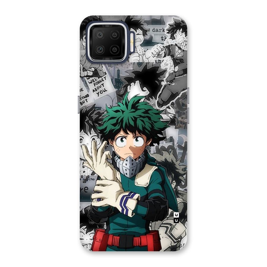 Izuku Midoriya Back Case for Oppo F17
