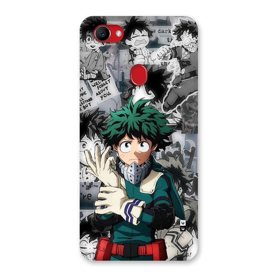 Izuku Midoriya Back Case for Oppo F7