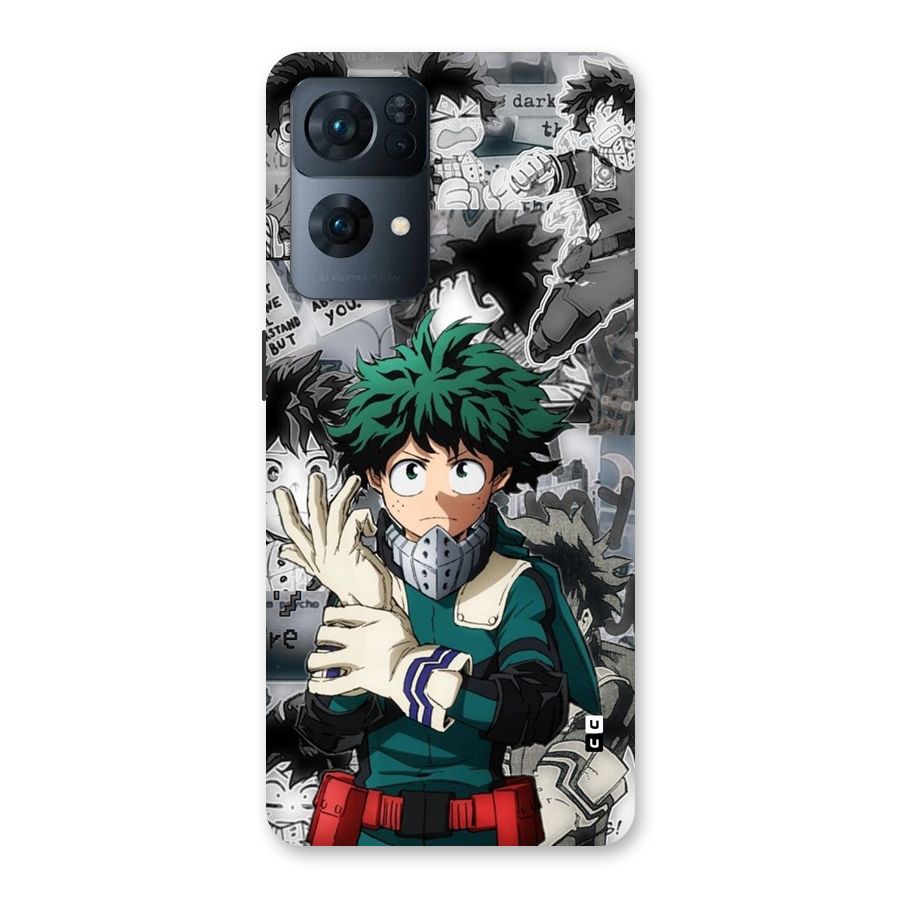 Izuku Midoriya Back Case for Oppo Reno7 Pro 5G