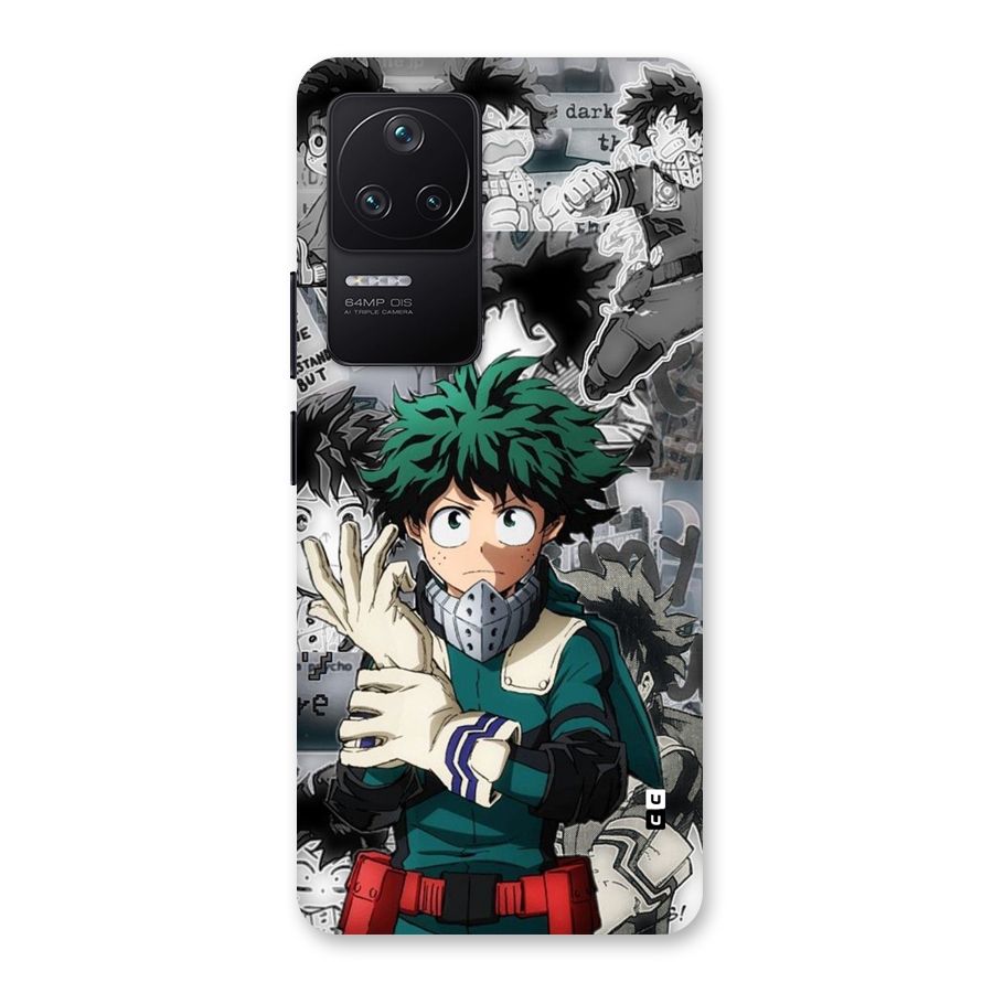 Izuku Midoriya Back Case for Poco F4 5G
