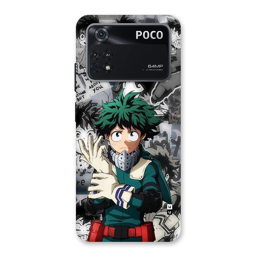 Izuku Midoriya Back Case for Poco M4 Pro 4G