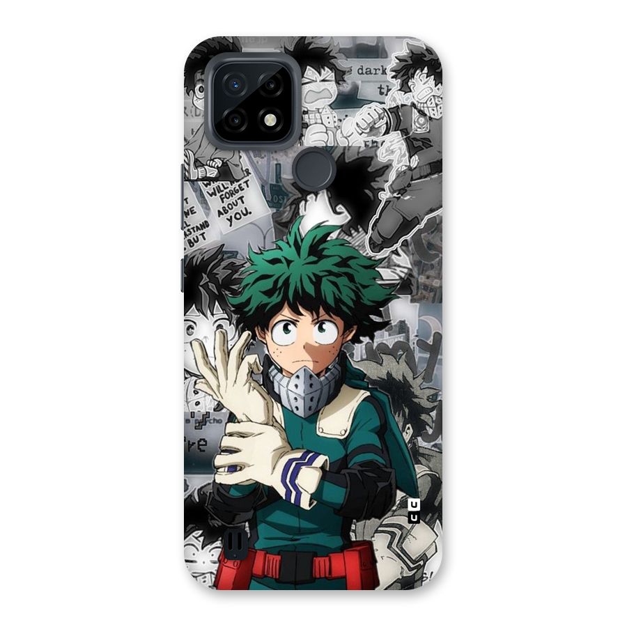 Izuku Midoriya Back Case for Realme C21