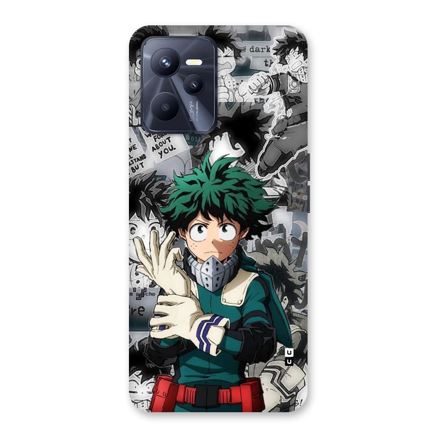 Izuku Midoriya Back Case for Realme C35