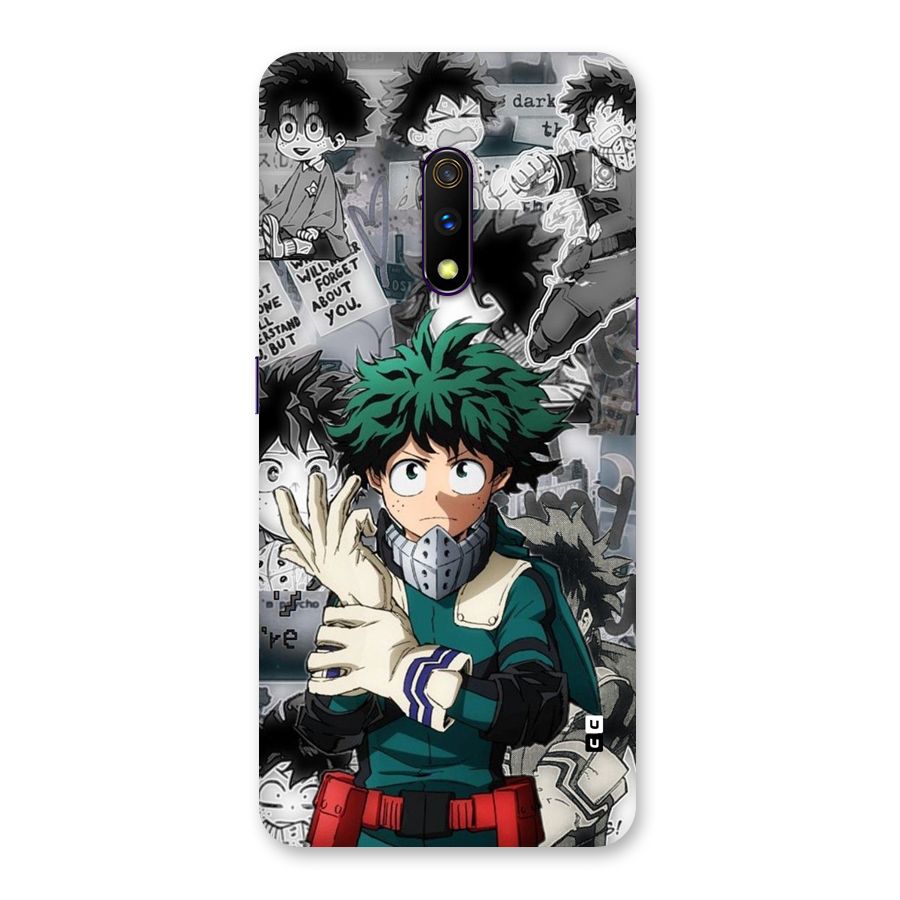 Izuku Midoriya Back Case for Realme X