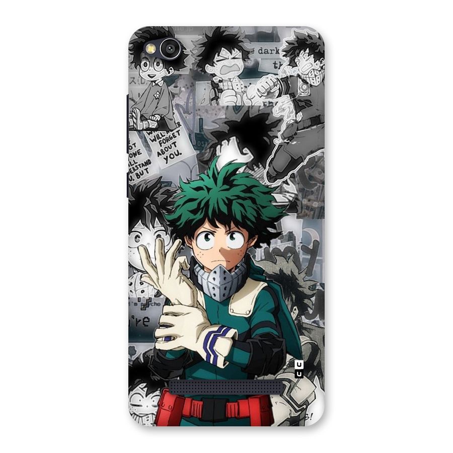 Izuku Midoriya Back Case for Redmi 4A
