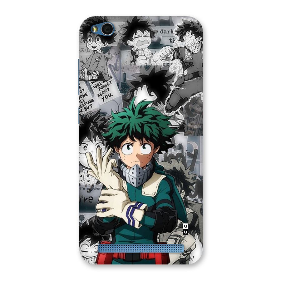 Izuku Midoriya Back Case for Redmi 5A